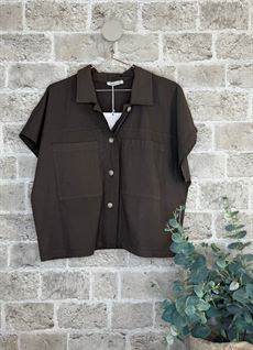 CABANA LIVING SKJORTE, MAGMA 60398, COCCO 774